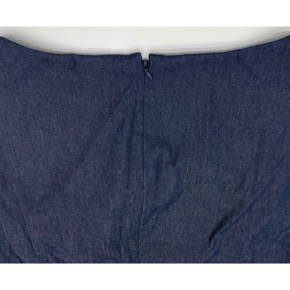 Jones Studio Separates Womens 20W Dark Wash Sleeveless Sheath Dress Sheath - Picture 10 of 11